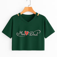 Vneck-Momdad-Darkgreen-14-15Y